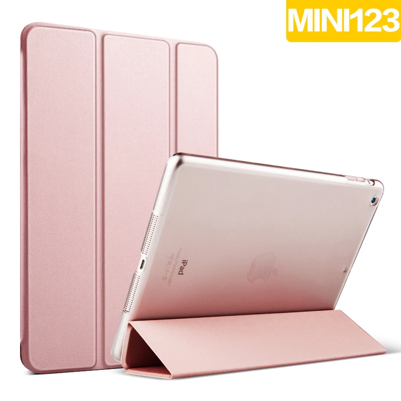 Tablet PC Case Ultra Slim Magnetic Smart Leather Cover Case with Matte Back Case for Apple iPad mini 1/2/3 with Retina Display apple-ipad-case : image Tablet PC Case Ultra Slim Magnetic Smart Leather Cover Case with Matte Back Case for Apple iPad mini 1/2/3 with Retina Display apple-ipad-case