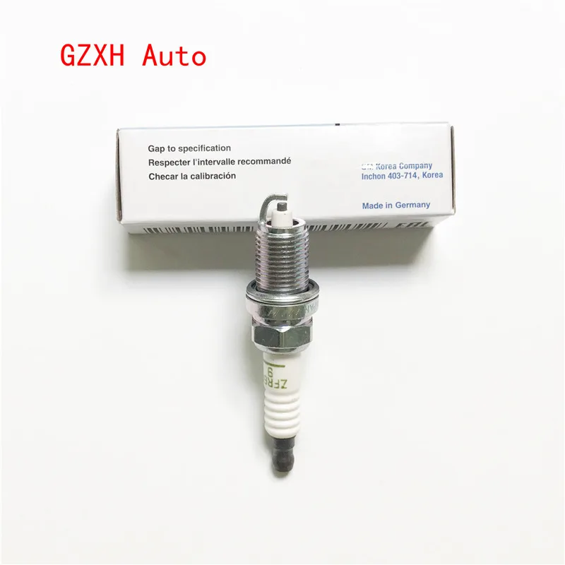 4pcslot Original engine Spark plug for Chevrolet Cruze Epica Sonic Opel Astra Zafira 55569865 1214041 93180485 ZFR6U  6