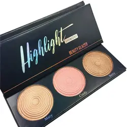 Новый Палитры Мэри Betty Cindy Lou manizer Тени для век 3 в 1 маркер Shimmer Тени для век Pallete Набор