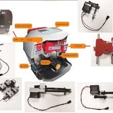V8/X6 машина аксессуары двигателя оси резак XYZ Сенсор и передачу Запчасти для V8 копировально-фрезерный станок для обработки замочных ключей