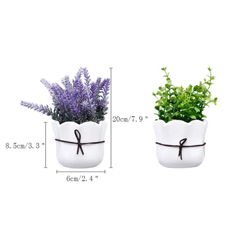 

Home Decor Garden Modern Home Living Room Home Decoration Accessories Simulation Potted Flower Lavender Decoration