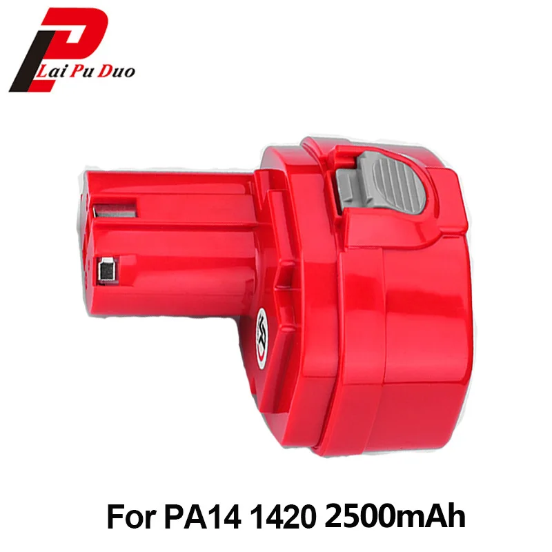 

2.5Ah 14.4V NI-MH Power Tool Replacement Rechargeable Battery For Makita :1433,1435F,192699-A,1051D,4033D,5094DWD,6228D,6233D