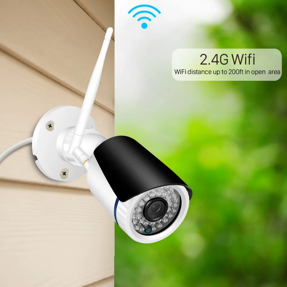 ANBIUX двухсторонняя аудио Wi-Fi IP камера Full HD 1080P 720P Беспроводная Проводная ONVIF P2P охранная сигнализация CCTV пуля наружная камера iCSee