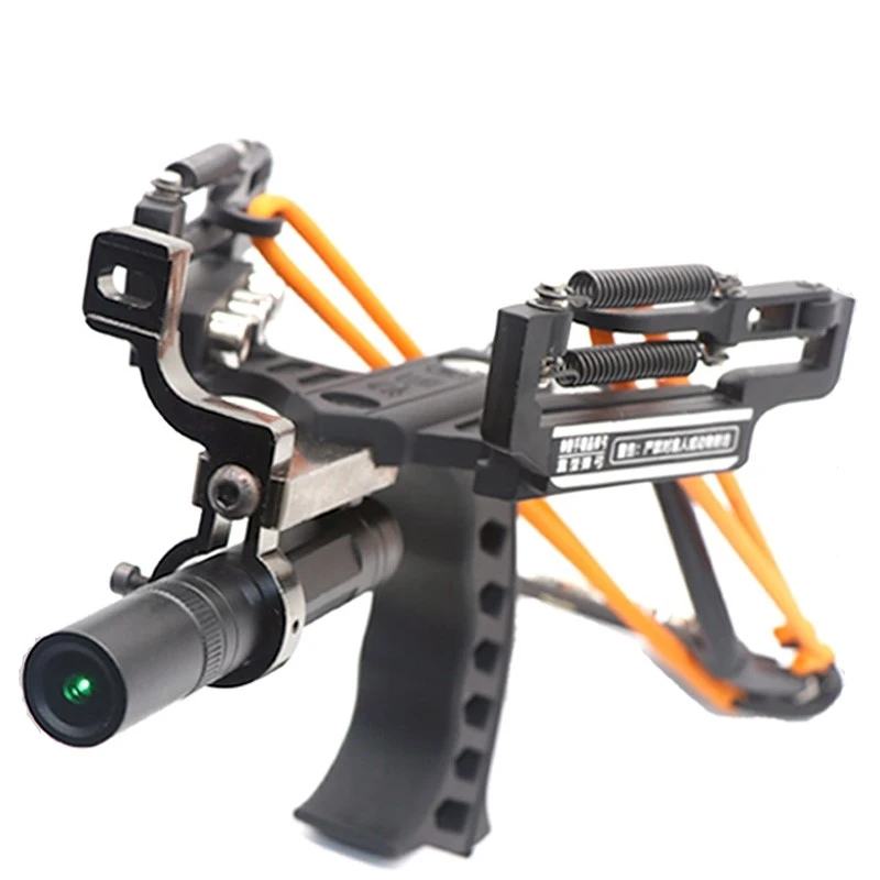 

Aiming Target Sling Bow Shot With Arrow Rest Accurate Shooting Slingshot Catapult Crossbow Hunting Slingshot Laser Green Dot