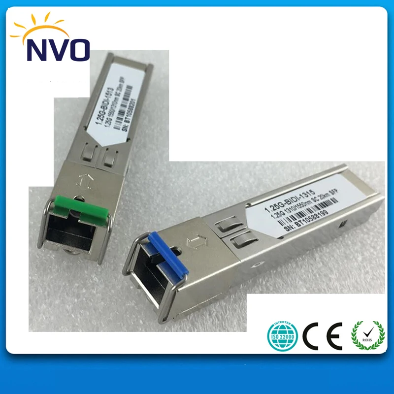 10 пара/лот 1 25G SM WDM 1310/1550 20 км LC волоконный модуль совместимый с кодом Cisco DDM BiDi