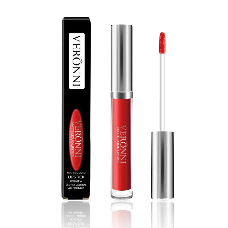 

VERONNI New Waterproof Matte Liquid Lipstick Moisturizer Smooth Lip Stick Long Lasting Lip Gloss Cosmetic Beauty Makeup