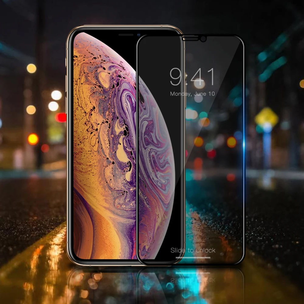 

Anti-Spy Tempered Glass For iPhone X XS XR XS Max Full Cover Peeping Glare Privacy Screen Protector For iPhoneX iPhoneXR