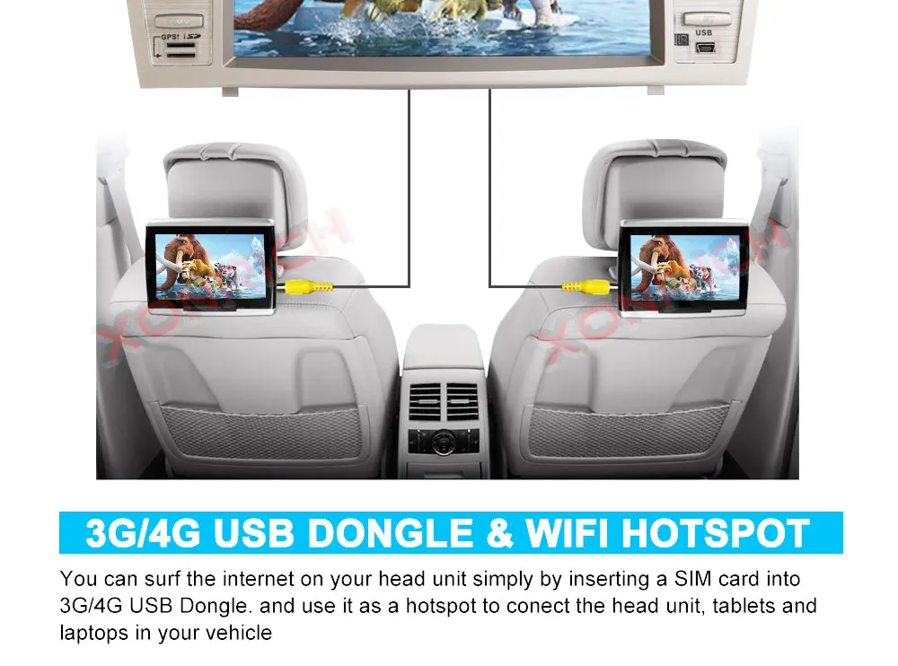 Perfect AutoRadio Double Din Android 9.0 Car Multimedia Player For Toyota Camry 2007 2008 2009 2010 2011 Aurion Navi Tape Recorder DSP 17