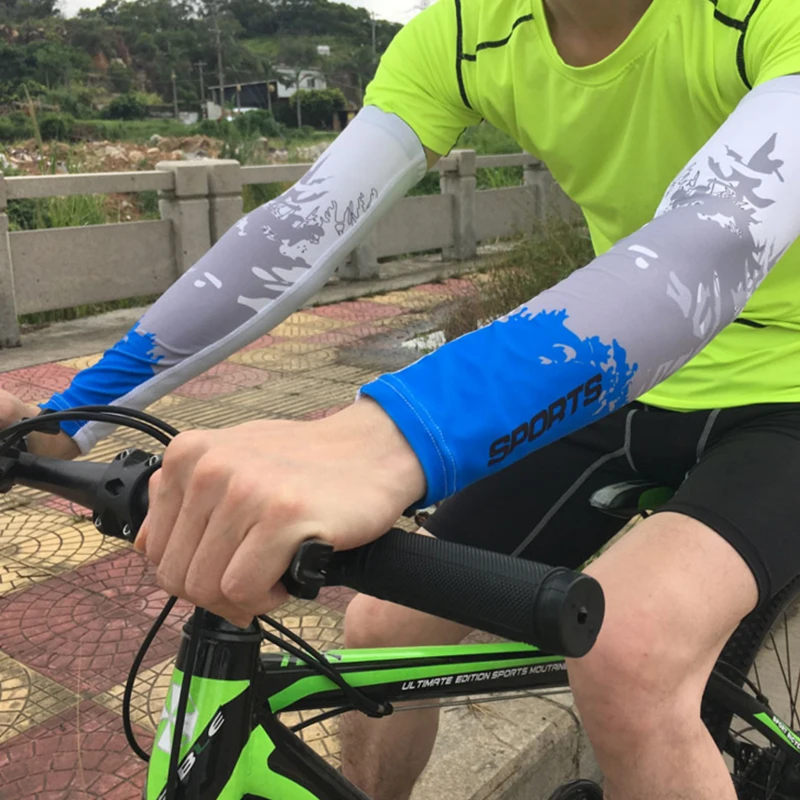 L XL Arm Sleeve Cover Protector Oversleeve For Sports Cycling Basketball M 