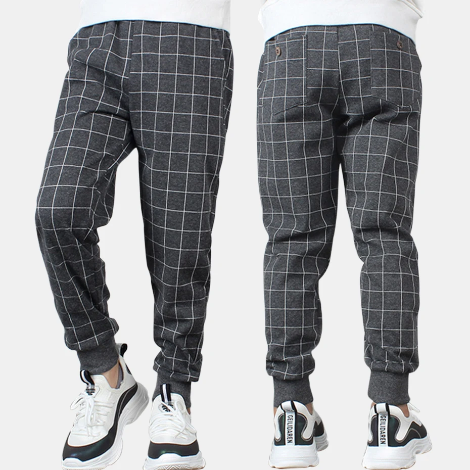 Sports Boys Pants Plaid Kid Pants For Boys Autumn Boys Legging Active