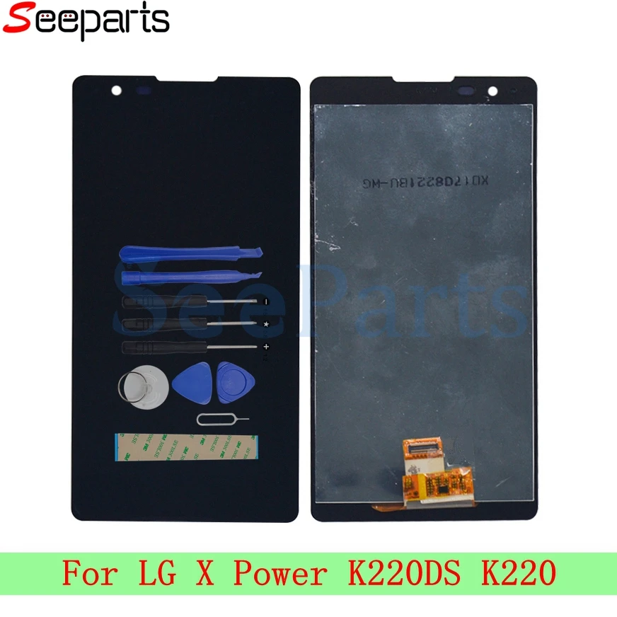 

5.3'' For LG X Power X3 K220 K220ds K220dsK LCD Display Screen With Touch Screen Digitizer Assembly For LG X Power Lcd