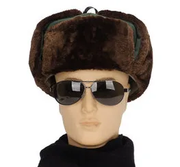 Высокое качество Лидер продаж модные зимние теплые наушники бомбер Мужские Женские шапки русская шляпа Траппер