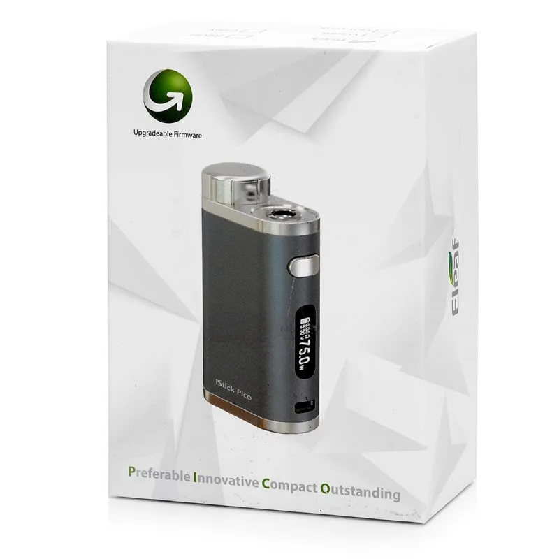 Оригинальный мод Eleaf iStick Pico 75 Вт электронная сигарета Box Mod вейп с поддержкой