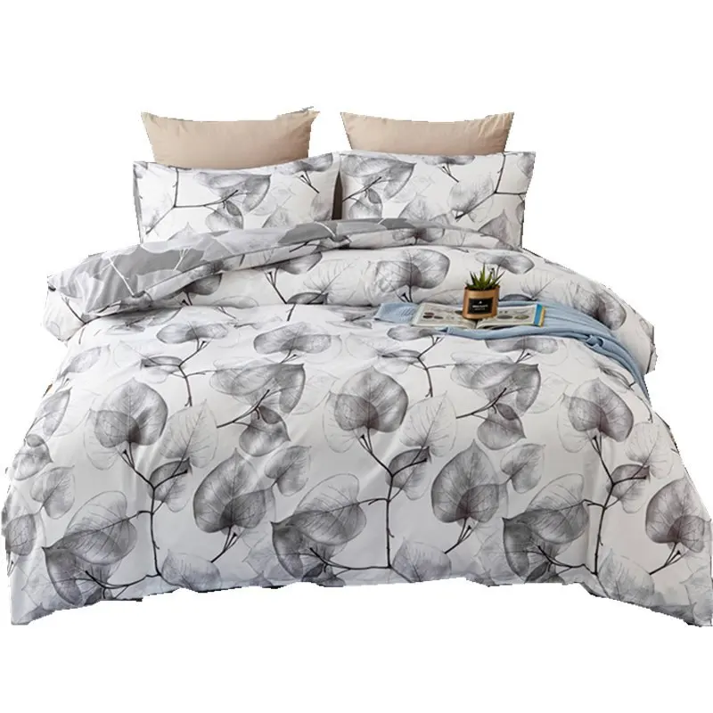 

Solid 3/4pcs King/Queen Bedding Sets Adult Children's March 8 Bed 100% Cotton Duvet Cover Bed Sheet Pillowcase/bed Set