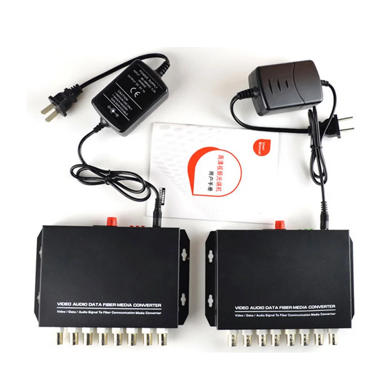 8 Channel Digital Video Optical Fiber Media