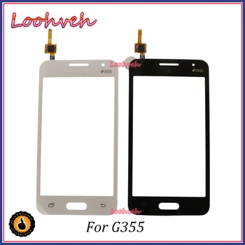 

10Pcs/lotHigh Quality 4.5''For Samsung Galaxy Core 2 II G355 G355H Core2 SM-G355M Touch Screen Digitizer Sensor Glass Lens Panel