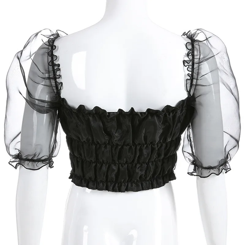 harajuku black short top07