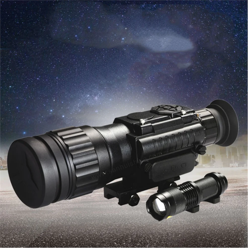 BIJIA Night Vision Device High pPower HD Low Light Digital Infrared Flashlight Connected Computer