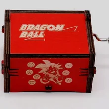 Новая музыкальная шкатулка кривошипная резная деревянная музыкальная Драконий шар Z Игра престолов Сейлор Мун креативная фигурка игрушка для детей