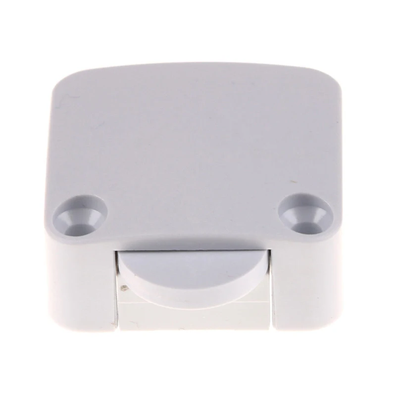 202A переключатель автоматического сброса шкаф выключатель освещения в шкафу дверной контрольный переключатель для домашний шкаф для мебели светильник в шкаф выключателя - Цвет: White