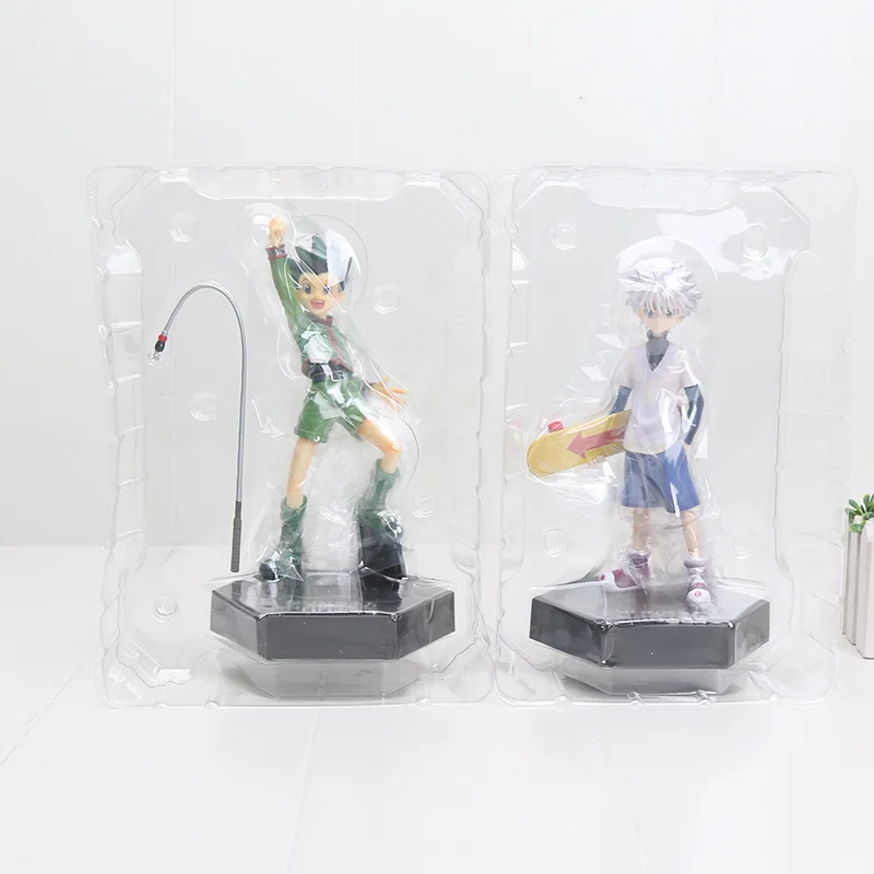 Аниме Hunter X фигурка Gon Freecss Killua Zoldyck ПВХ коллекционная игрушка 20 см|hunter x|hunter x huntergon