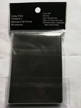 

1000 PCS/LOT Black Color Matte Cards Sleeves Protector for Trading mgt TCG Cards Cover Pkmn YGO Matte Sleeves 66x91mm