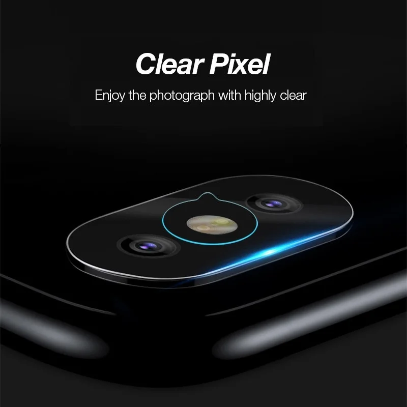 Объектив камеры полное покрытие стекло для IPhone XR X XS 11 Pro Max аксессуары Защитная линза 7 8Plus задняя крышка экрана cristal templado