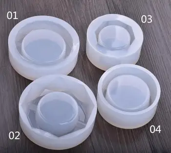 

3D Ashtray Silicon Mold Mould For Epoxy Resin DIY Making Craft 4 Designs Pick