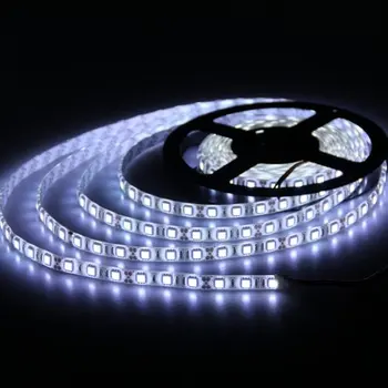 

LNHF Hot 5M 5050 SMD White Waterproof 300 LED Strips Light Lamp Dimmer + Controller