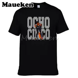 Мужская футболка Chad Johnson 85 Cincinnati Legend Clothes T Shirt Мужская футболка с круглым вырезом W19040901