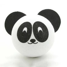 Черно-белая панда маленькая милая очаровательная кукла животного из мультфильма антенны шары EVA воздушные топперы украшение автомобиля Стайлинг украшение крыши