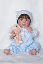 40cm Bebe Doll Reborn smooth Silicone Boy Girl Toy Reborn Baby Doll Gift with plush toy for children bebe gift interactive toy 40cm Bebe Doll Reborn smooth Silicone Boy Girl Toy Reborn Baby Doll Gift with plush toy for children bebe gift interactive toy