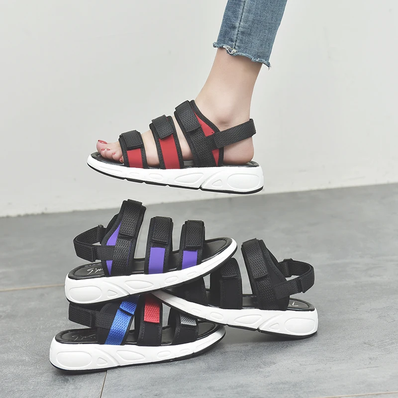 Platform Sandals Women Casual Beach Shoes Soft and Comfortable Summer Outdoor Sandals Platform Sneakers Ladies Sports Shoes