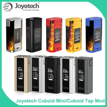 

Original Joyetech Cuboid Mini Mod 80W with 2400mAh Battery /CUBOID TAP Mod 228W Box Mod Electronic cigarette