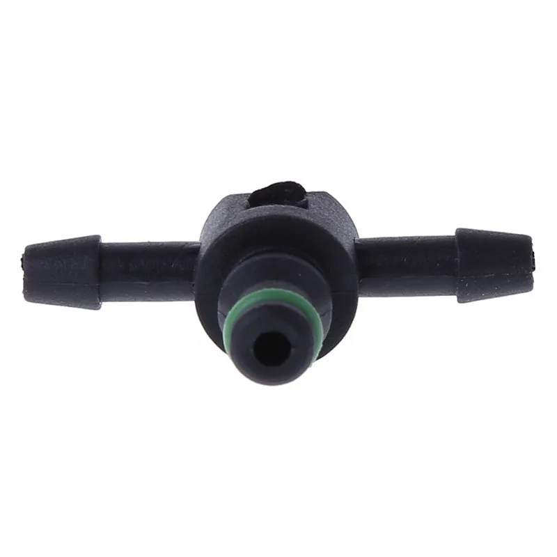 10Pcs T Type Connector Pipe Injector Assy Return Oil Backflow Hose Joiner Tube Fuel For Bosch 110 Series Injector fuel line connector hose coupler