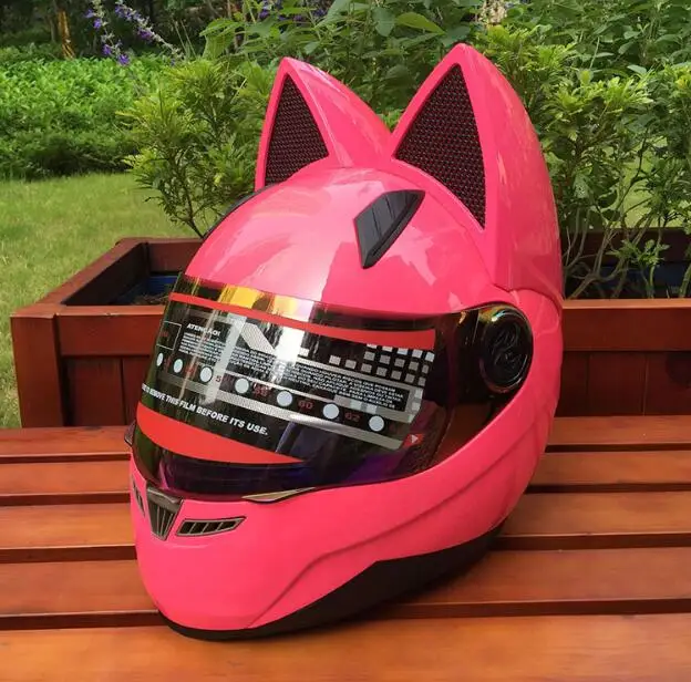Мотоциклетный шлем NITRINOS cat ear-это четырехсезонный шлем, быстрая, высокое качество - Цвет: 4