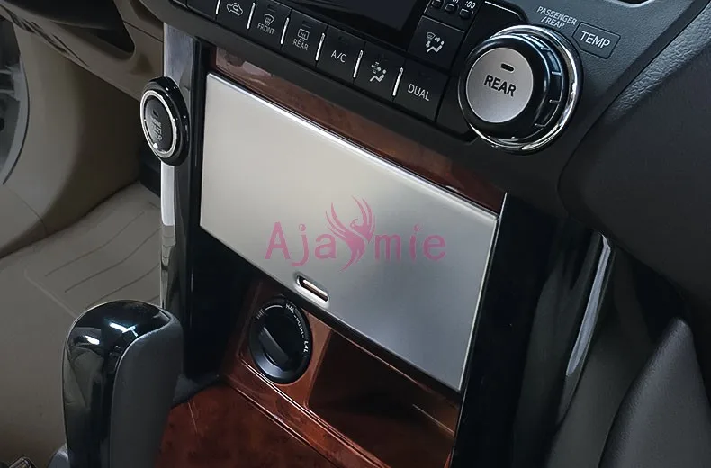 For Toyota Land Cruiser 150 Prado FJ150 2010-2017 Interior Front Hand Shift Gear Storage Box Cover Car Styling Accessories