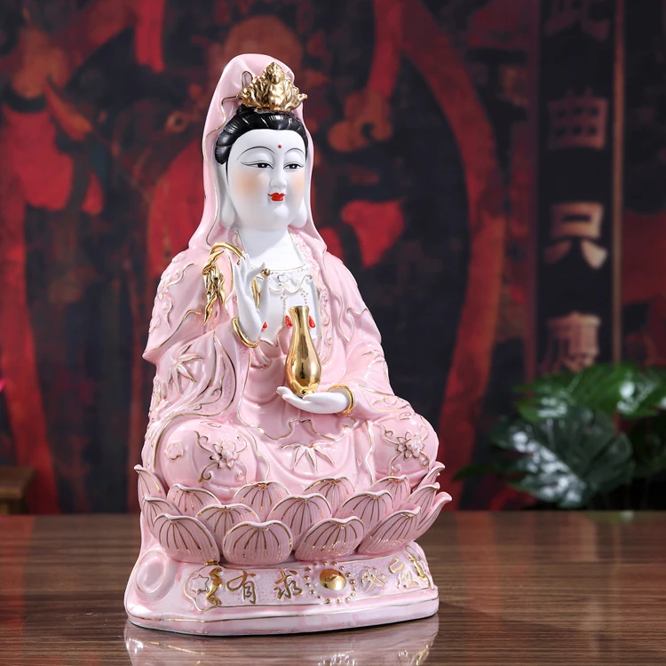 para manualidades decoración del hogar 7 cm adornos de cerámica color blanco de porcelana accesorios para té muñecas 3 piezas regalo decorativo Estatua de Buda 