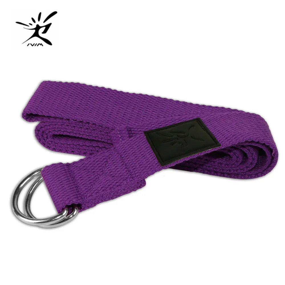 Yoga Pilates Stretching Band Belt Strap Accessory Fitness Bodybuilding