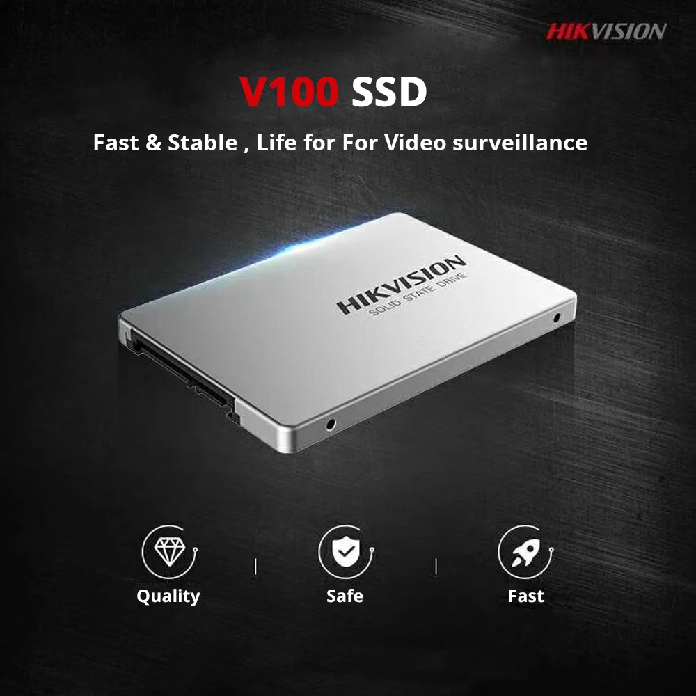 HIKVISION SSD камера HDD V100 1 ТБ 512GB 1024GB Внутренний твердотельный накопитель SATA для видеонаблюдения Настольный Ноутбук