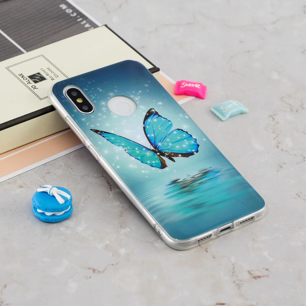 

Soft Luminous Case for fundas Xiaomi Mi 8 Mi8 Case Cover for Xiaomi Redmi S2 Y2 Case Etui Fundas Telefoon Hoesjes