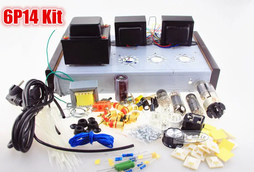 Tube amplifier, Kit diy, Mode baru HIFI 6P14 single ended