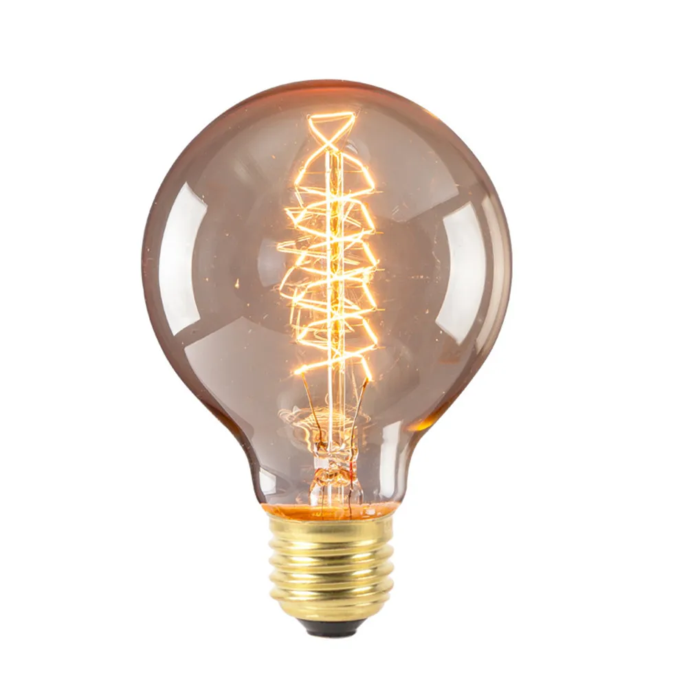 40 Вт лампа лампочки накаливания Винтаж в ретро стиле Эдисон LampE27 220 V - Цвет: C