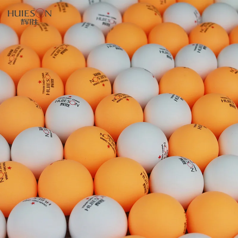 

Huieson Plastic Table Tennis Ball Portable 3 Star 40mm Yellow White Ping Pong Balls 100 Pcs Pingpong Training Accessories