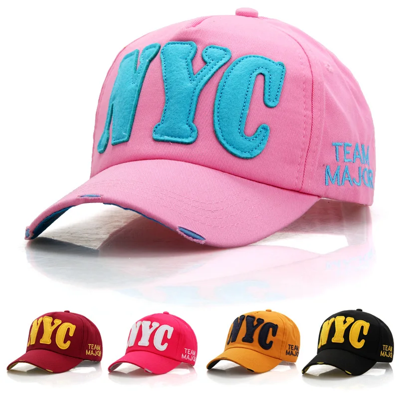 

Fashion NYC letter Baseball Caps Summer Women and Men Casual Sport Cap Sun Protection Snapback Cap Hip Hop Cap Hats DropShipping