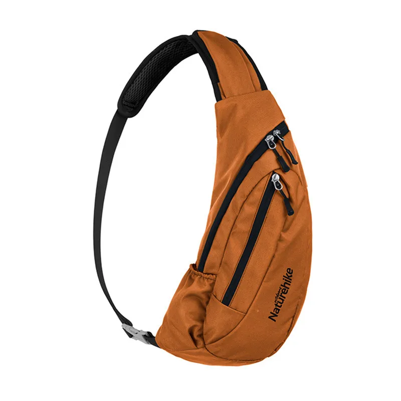 Уличная мужская сумка через плечо, сумка-мессенджер, спортивная сумка для фитнеса, Большой Вместительный нагрудный рюкзак, рюкзак для альпинизма, велоспорта, путешествий - Цвет: Orange
