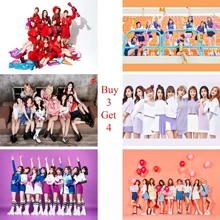 Дважды плакаты K-POP наклейки на стену с белым покрытием бумага печатает Высокое разрешение гостиная спальня бар домашнего искусства бренд