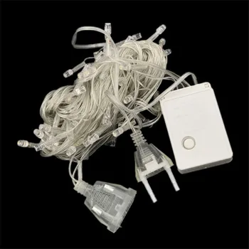 33FT LED Christmas Light tree 10m 70led Xmas party holiday Led String light decorative wedding lights fairy led garland 3w 30 led strobe rgb light christmas tree style decorative string light 220v 2 round pin plug
