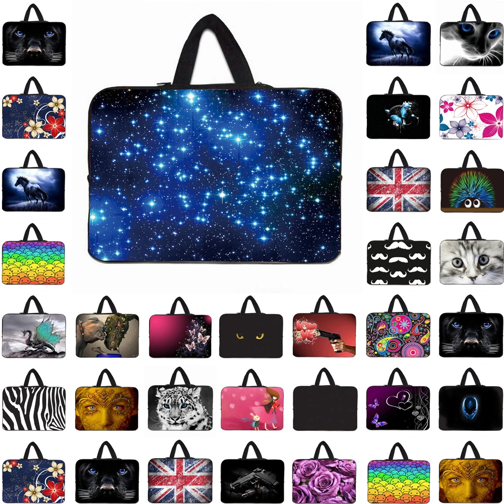 Viviration Laptop Sleeve 13 14 15 15.6 17 Notebook Case Soft Bag For Macbook Acer Chromebook Notbook Liner Bag Pouch Protective