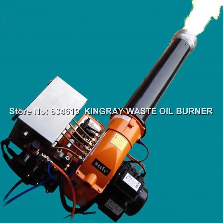 Boiler 300kw Waste Oil Burner Used Diesel Burner Kerosene / Heavy Oil Multiple Fuels Burning
